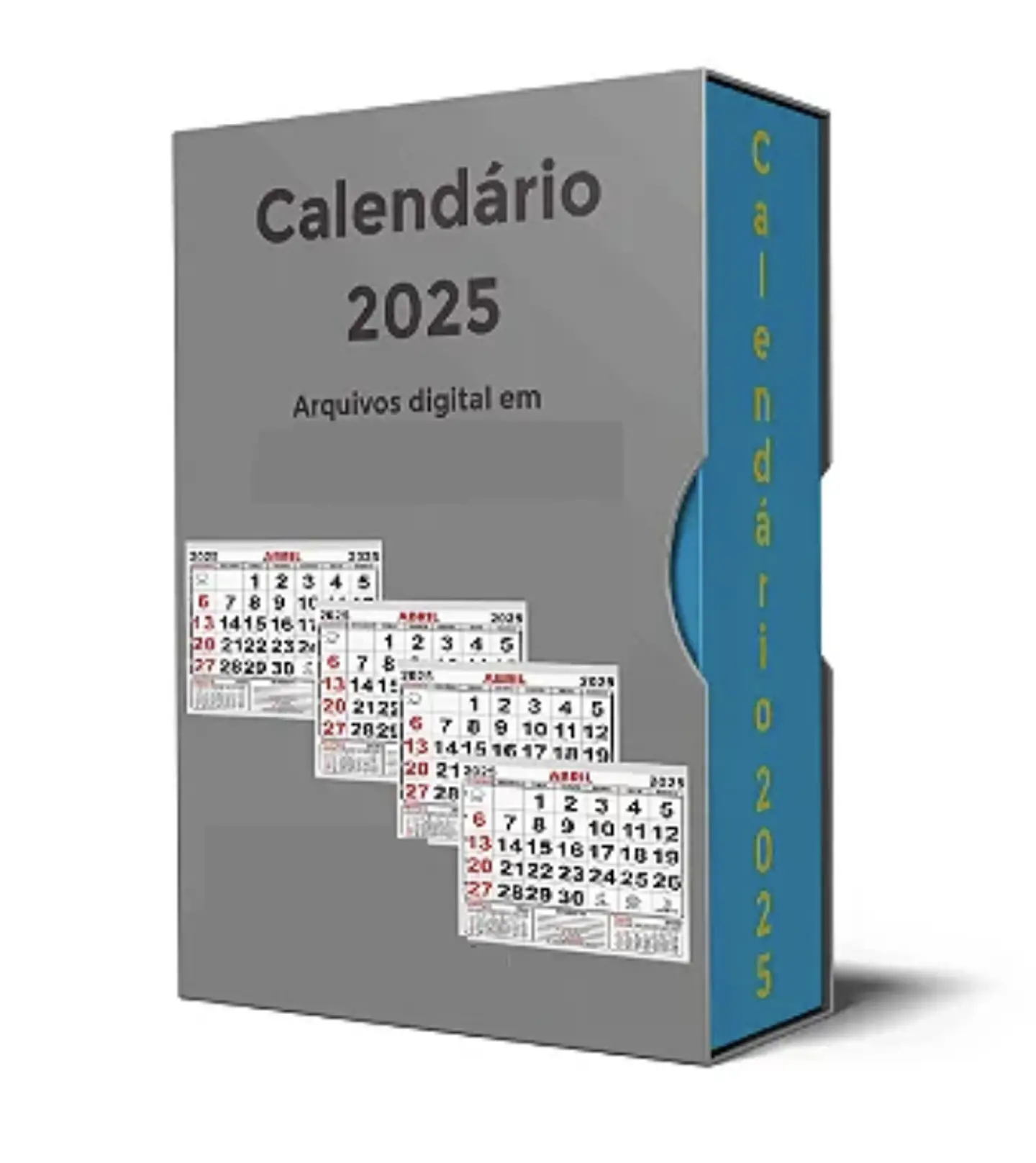 Arquivo Digital Calendário 2025 em Pdf 1