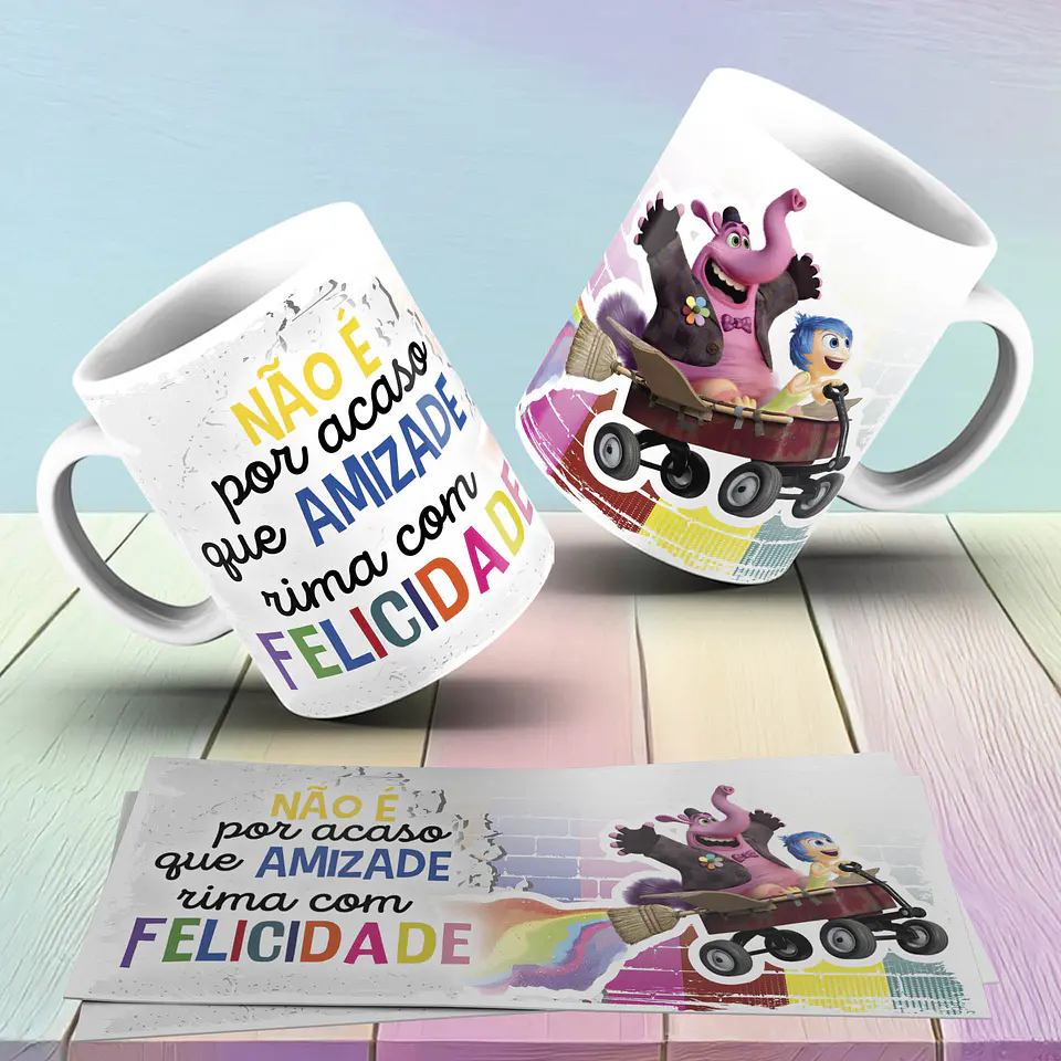 24 Artes para Caneca Divertidamente 2 Arquivo em Jpg 3