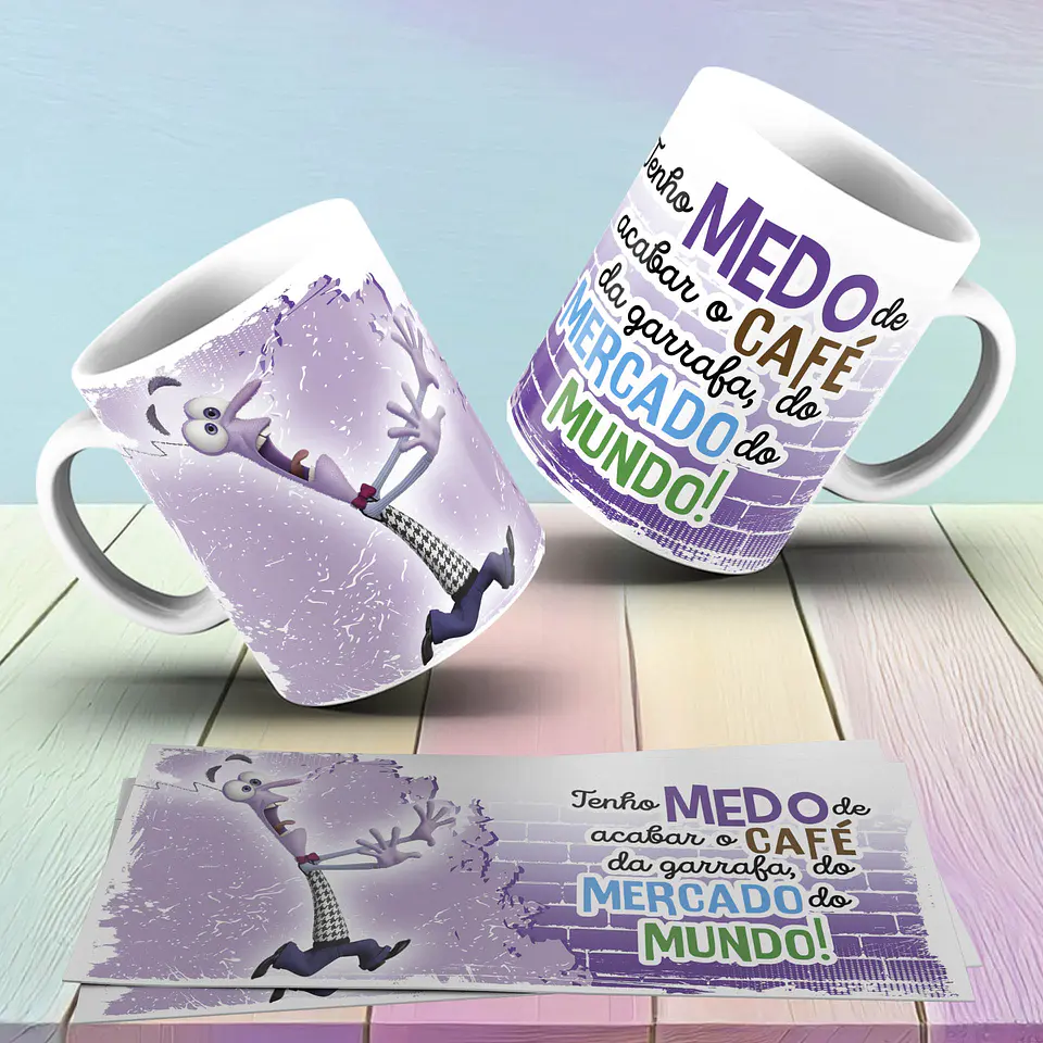 24 Artes para Caneca Divertidamente 2 Arquivo em Jpg 5