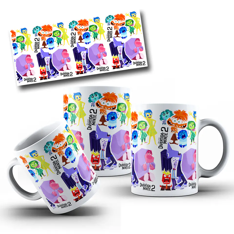 12 Artes para Caneca Divertidamente 2 Arquivo em Jpg 1