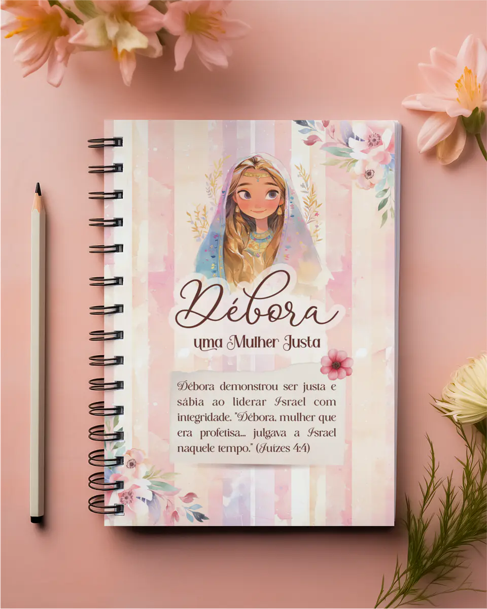 Kit Digital e Arquivo para encadernação Seja Forte e Corajosa em Pdf 7