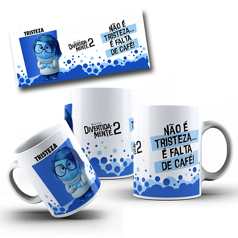 12 Artes para Caneca Divertidamente 2 Arquivo em Jpg