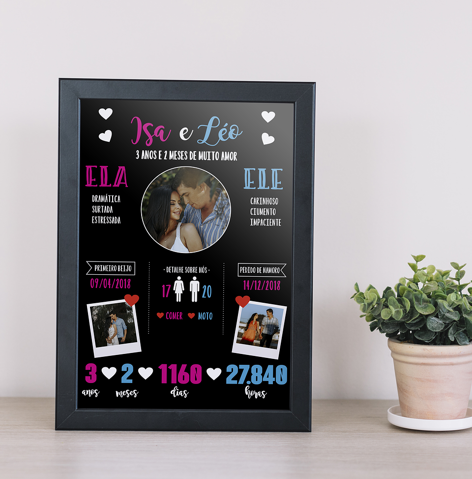 15 Artes para Quadro Dia dos Nmaorados Arquivo Editável 4