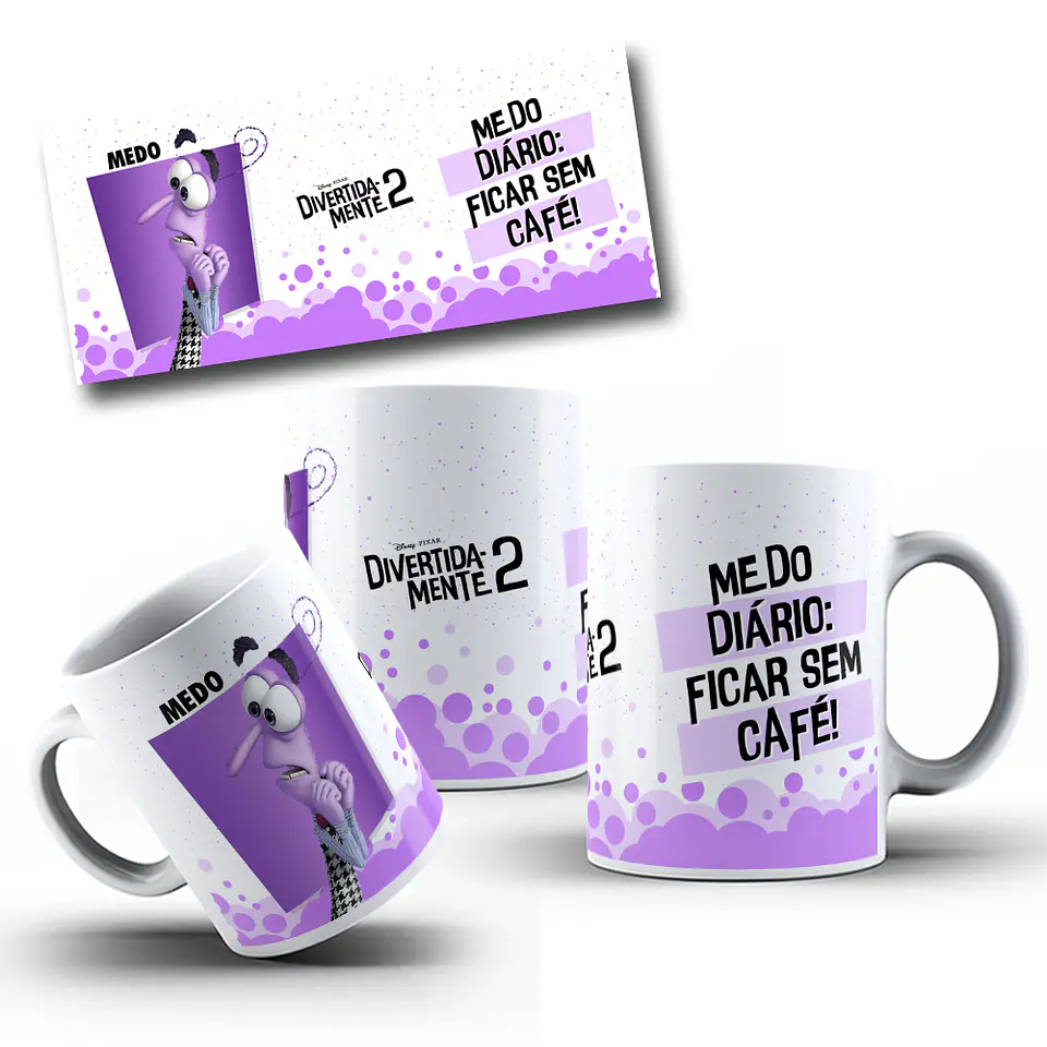 12 Artes para Caneca Divertidamente 2 Arquivo em Jpg 10
