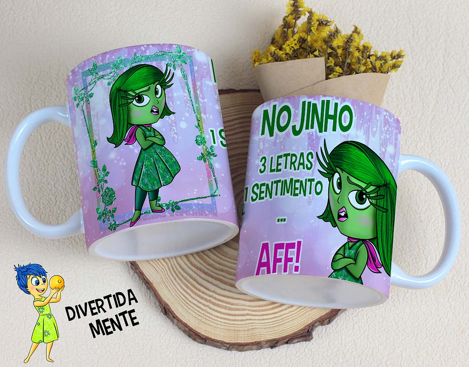 21 Artes para Caneca e Camisa Divertidamente 2 Arquivo Editável 11