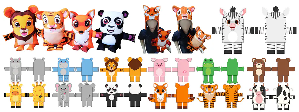 Artes para Sublimação de Almofada Safari Arquivo Editável  2