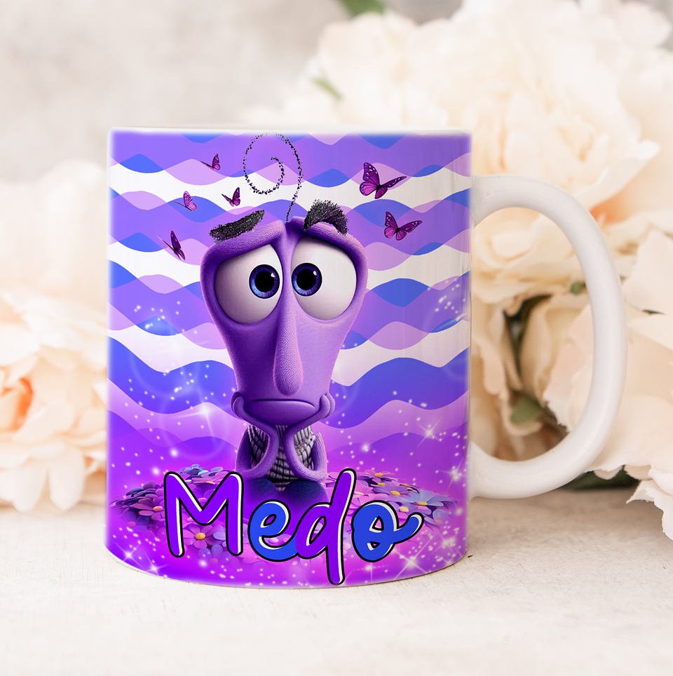 7 Artes para Caneca Divertidamente em Arquivo em Jpg 4