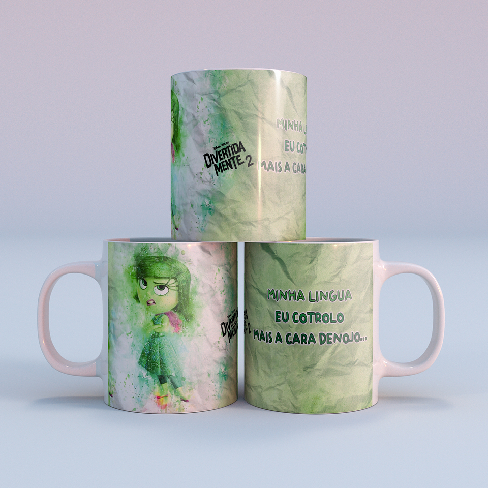 6 Artes Caneca Divertidamente em Arquivo Editável  5