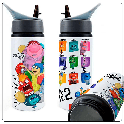 10 Artes para Caneca Divertidamente 2 em Arquivo Editável