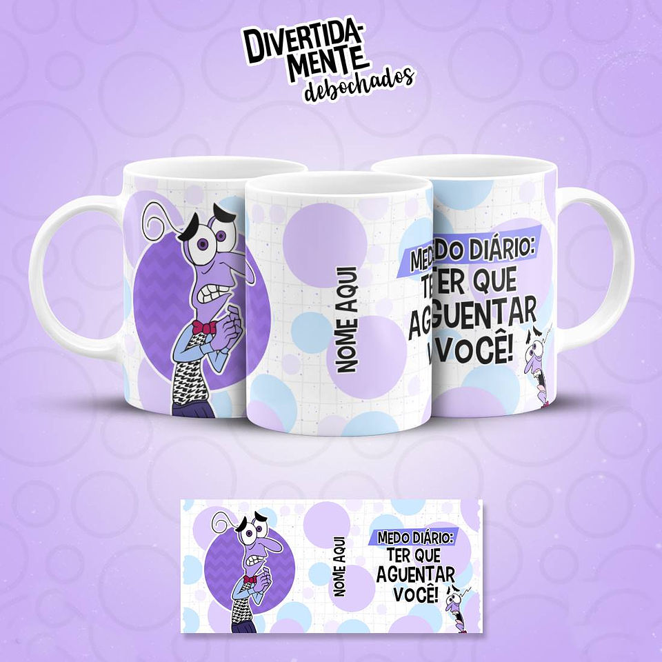 11 Artes para Caneca Divertidamente Debochado Arquivo em Jpg 6