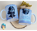 16 Artes para Caneca Divertidamente Sentimentos Arquivo Editável 