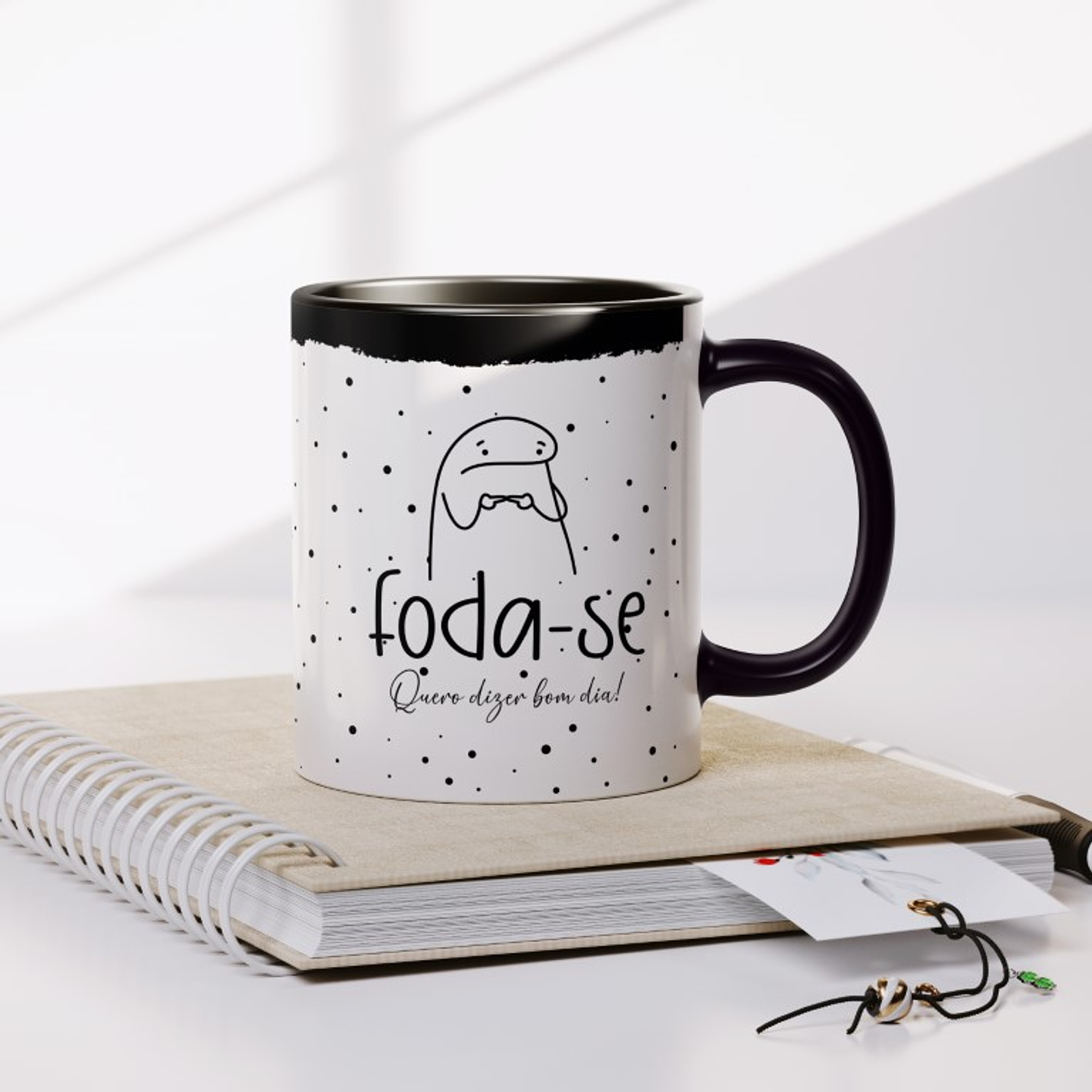 5 Artes para Caneca Flork Foda - se Arquivo Editável 1