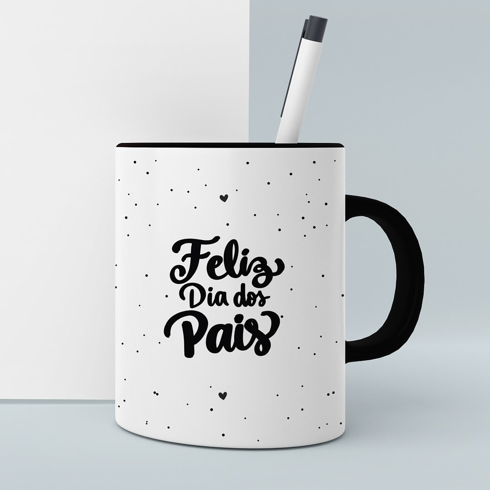 8 Artes para Caneca Dia dos Pais Minimalista Arquivo Editável 7