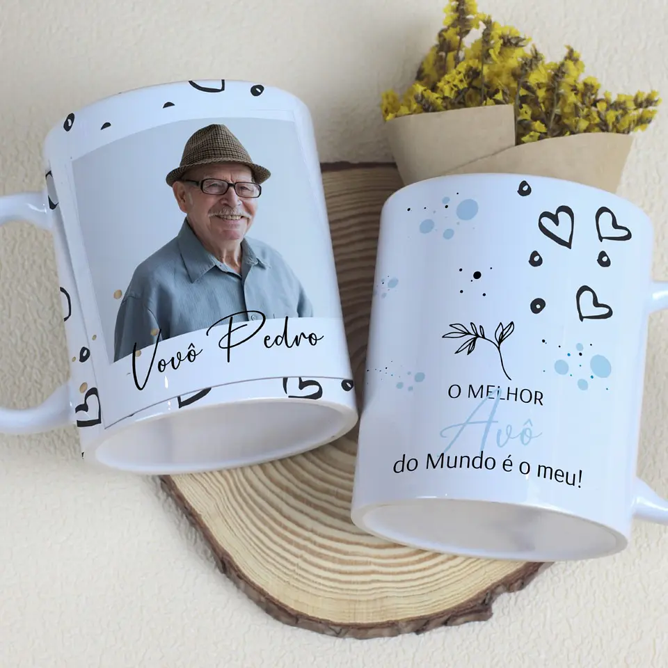 10 Artes para Caneca Dia dos Avós Afetivos Arquivo Editável 6