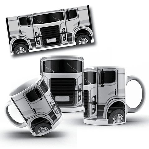 13 Artes para Caneca Caminhão Arquivo em Jpg