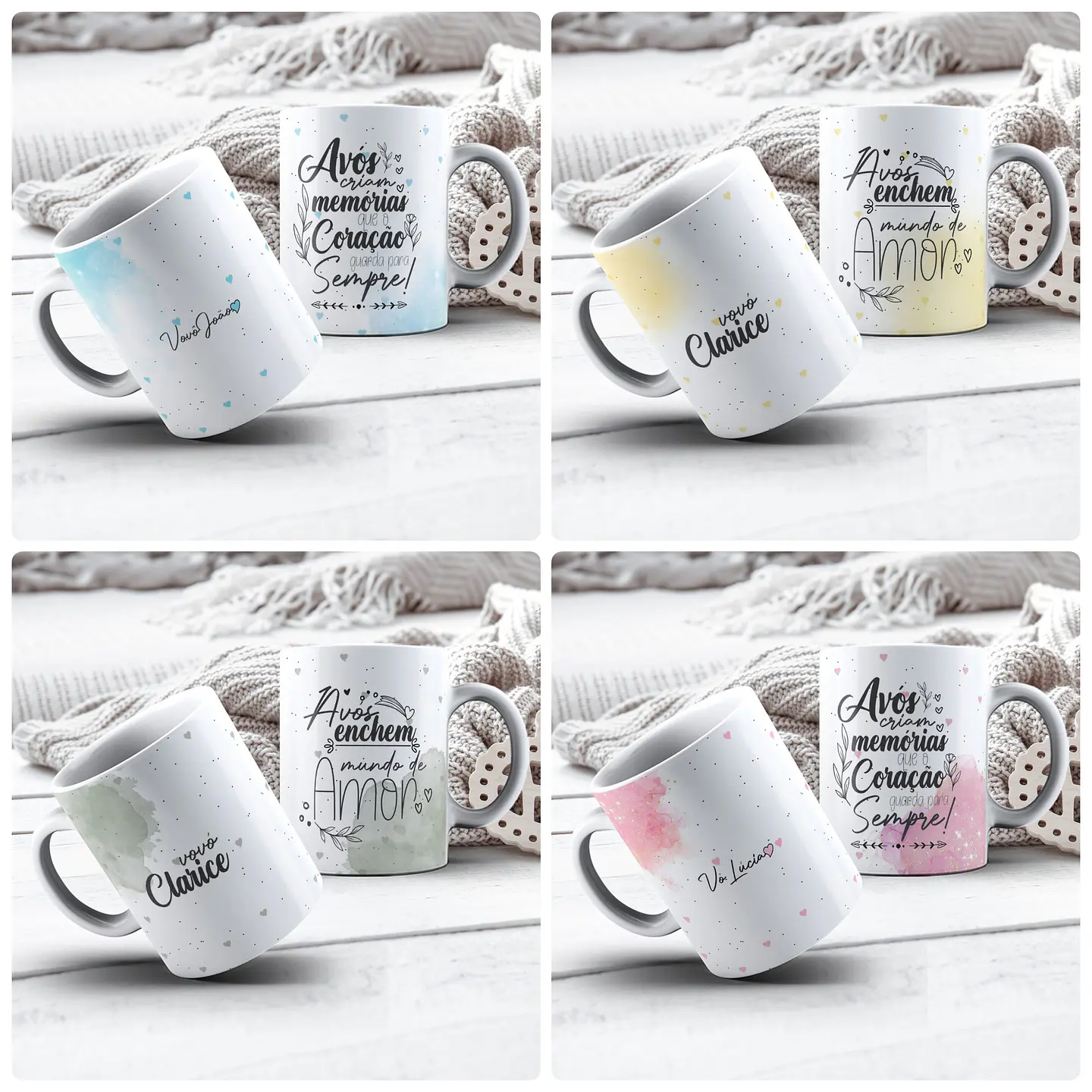 40 Artes para Caneca e Azulejo Dia dos Avós Arquivo Editável 4