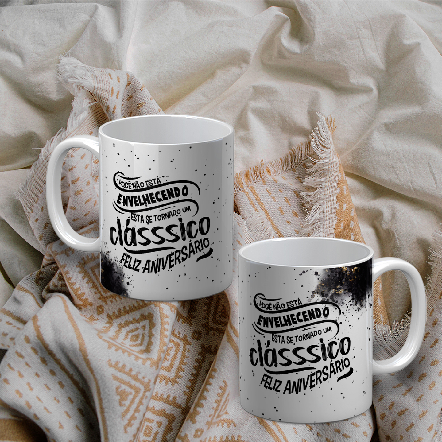 8 Artes para Caneca Aniversário Arquivo Editável 5