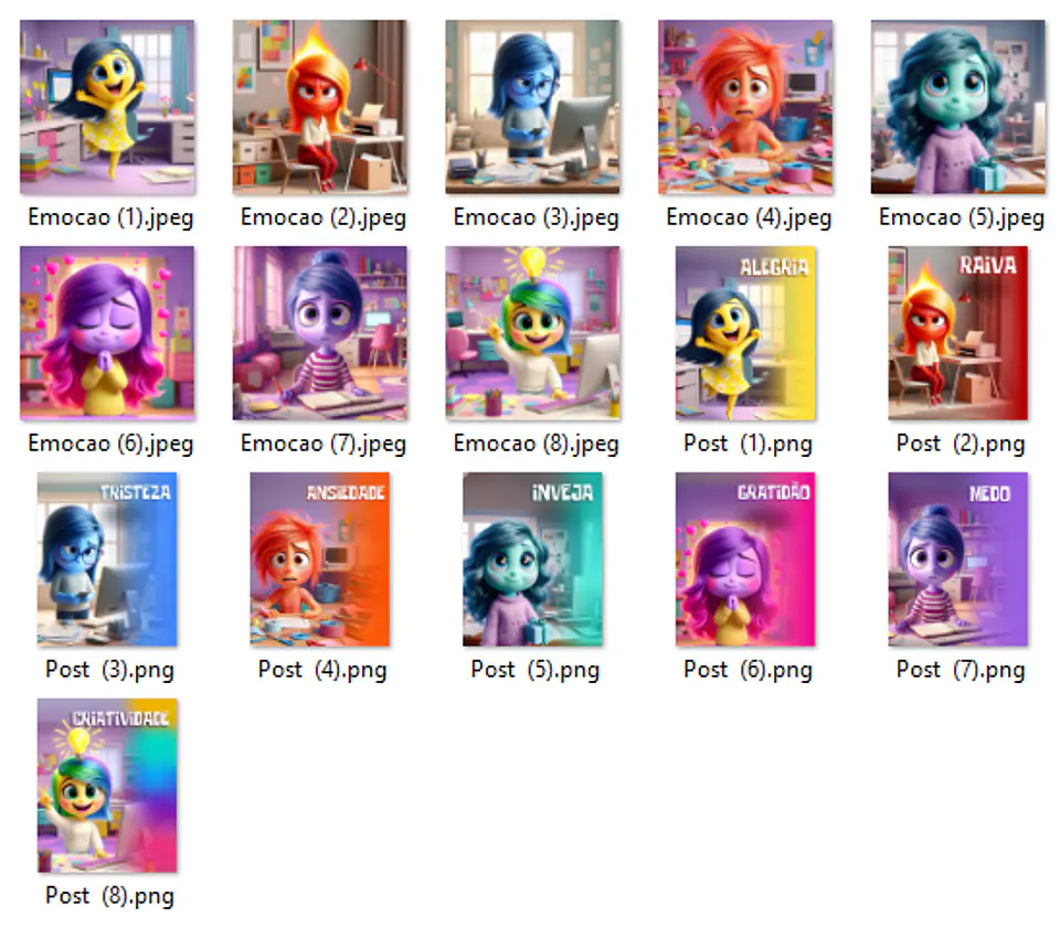 Kit Digital Empreendedoras Divertidamente em Png  2