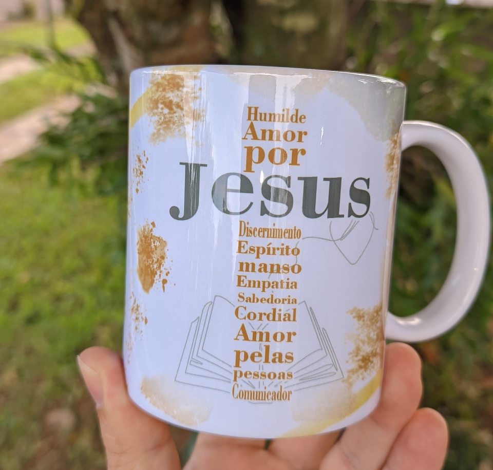 Arte para Caneca Pastor Arquivo Editável 2