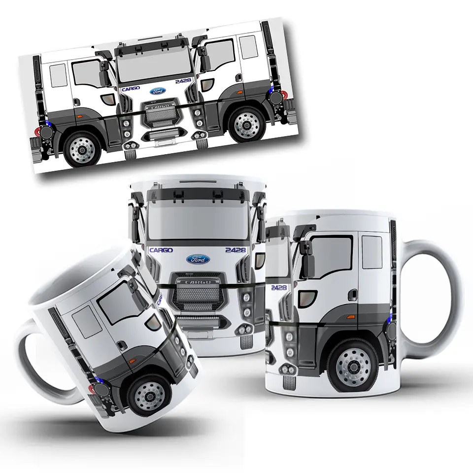 13 Artes para Caneca Caminhão Arquivo em Jpg 5