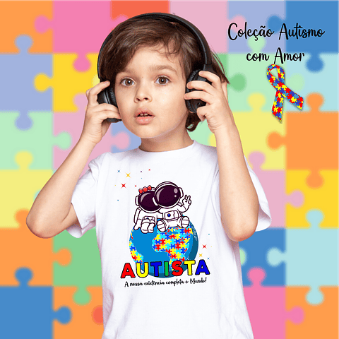 22 Artes para Camisa Autismo Arquivo Editável 