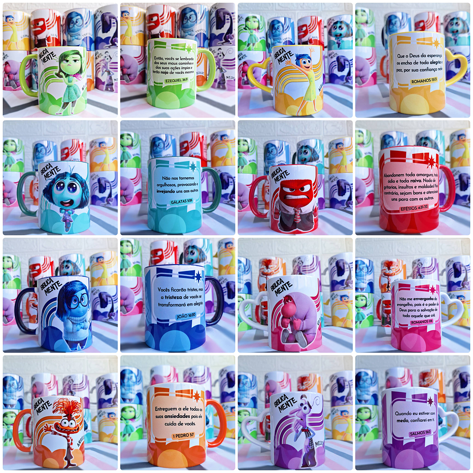 9 Artes Caneca Divertidamente Biblicamente Arquivo em Jpg 2
