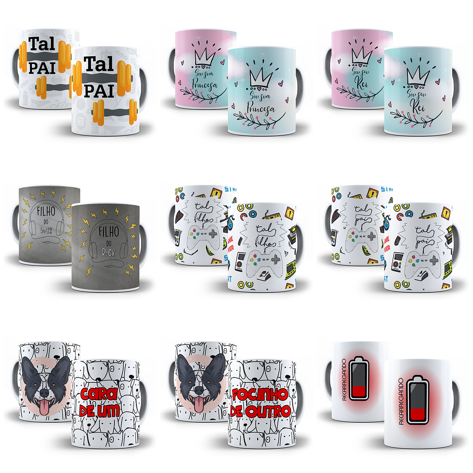 35 Artes Caneca Tal Pai tal Filho Arquivo em Jpg 2