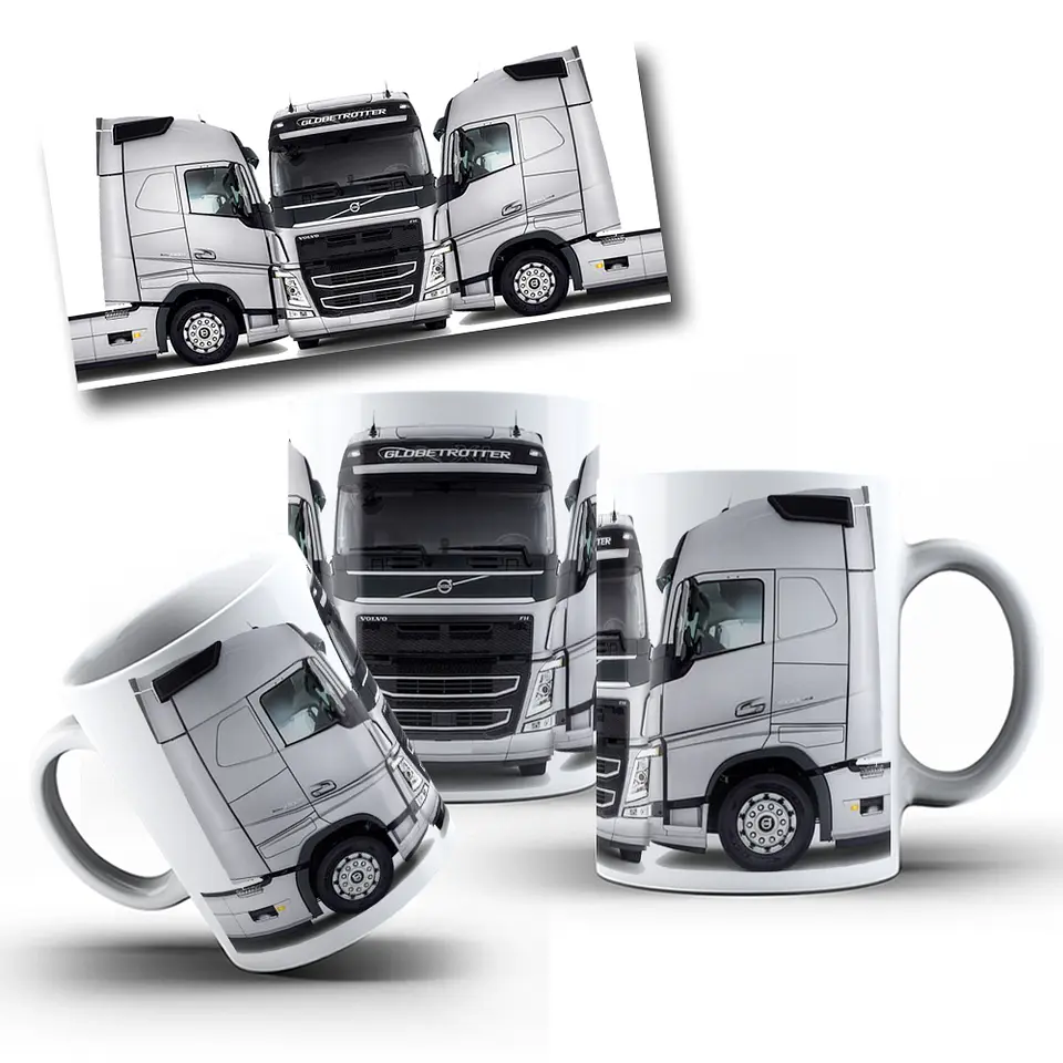 13 Artes para Caneca Caminhão Arquivo em Jpg 8