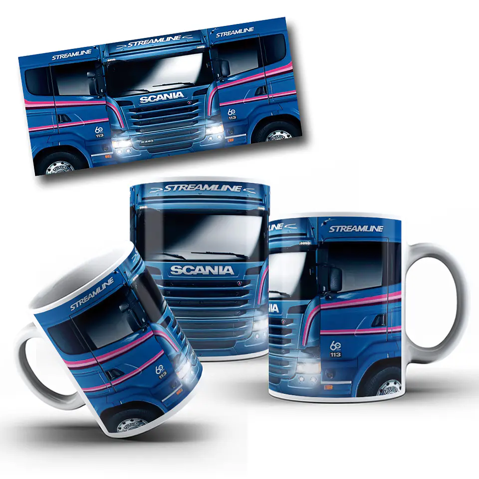 13 Artes para Caneca Caminhão Arquivo em Jpg 9