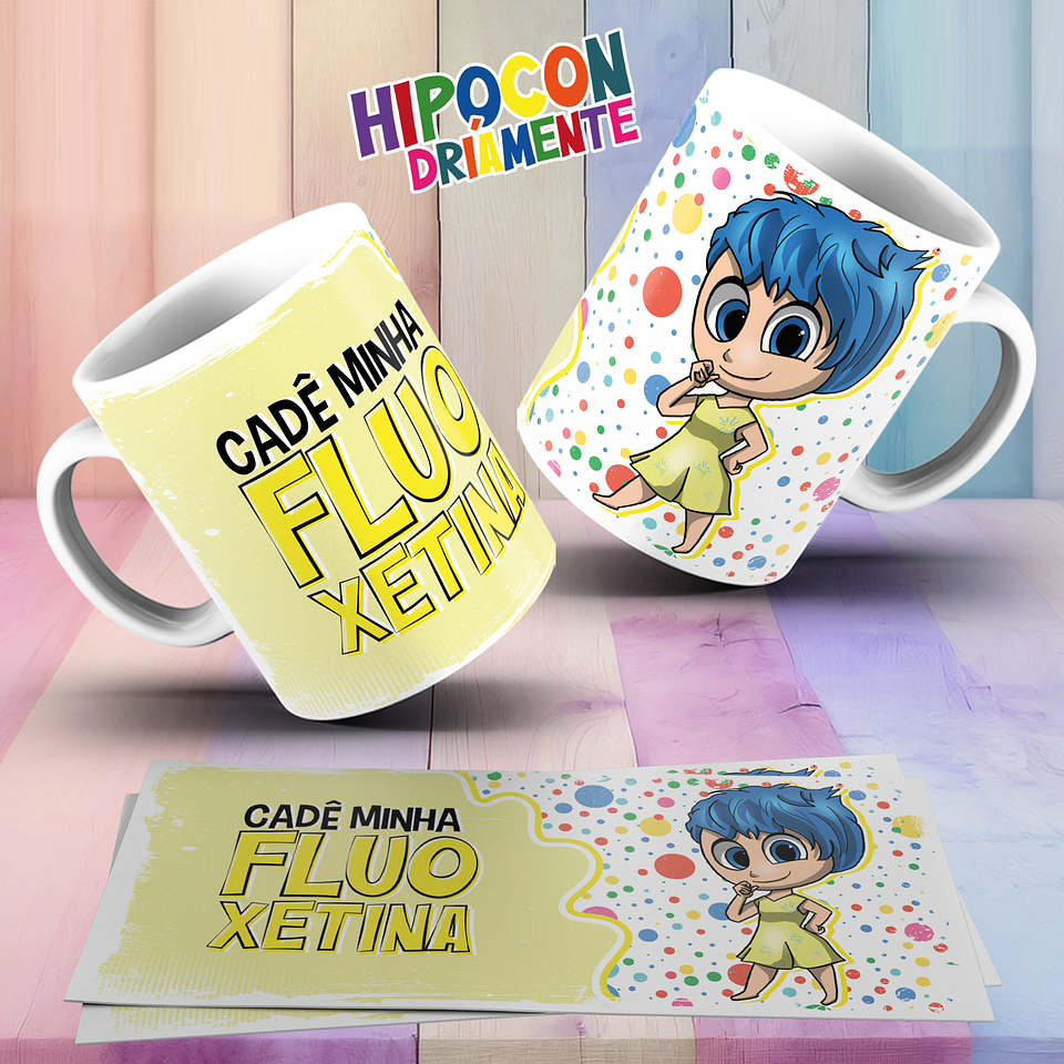 10 Artes para Caneca Hipocondriamente Divertidamente Arquivo em Jpg  8
