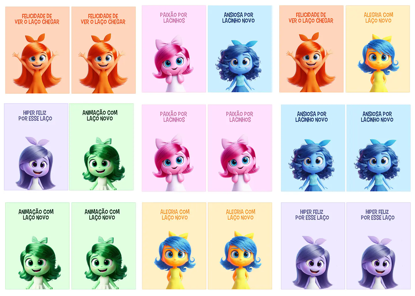 Arquivo para Laços Divertidamente 2 em Png 2