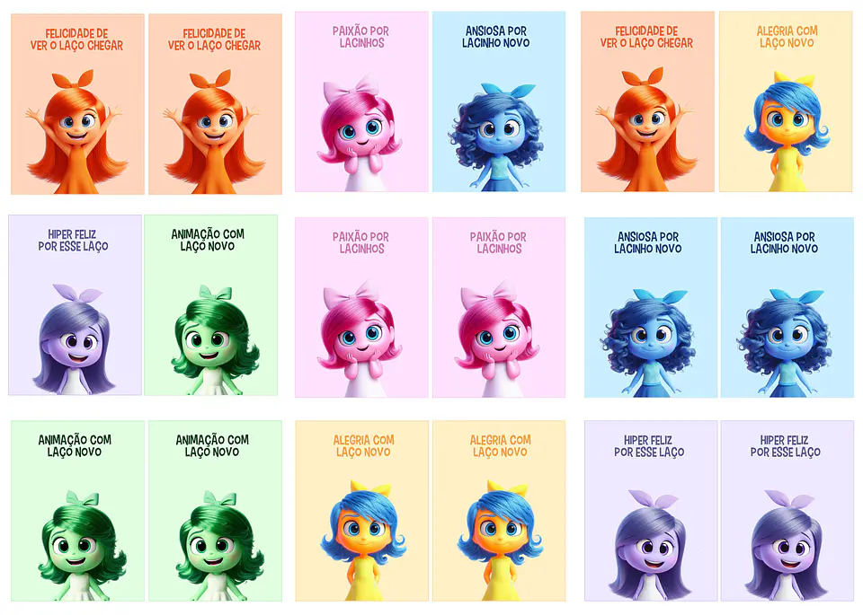 Arquivo para Laços Divertidamente 2 em Png 2