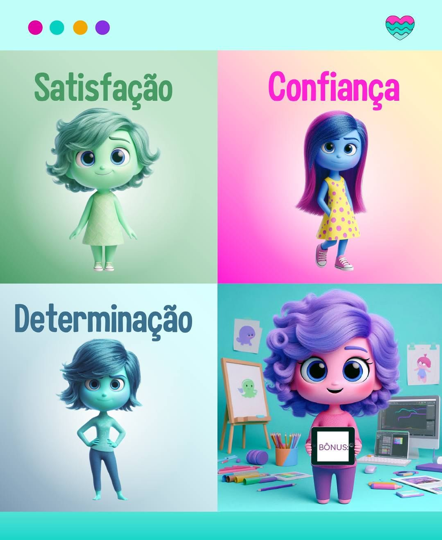 Kit digital Criativamente Divertidamente 2 em Canva 7