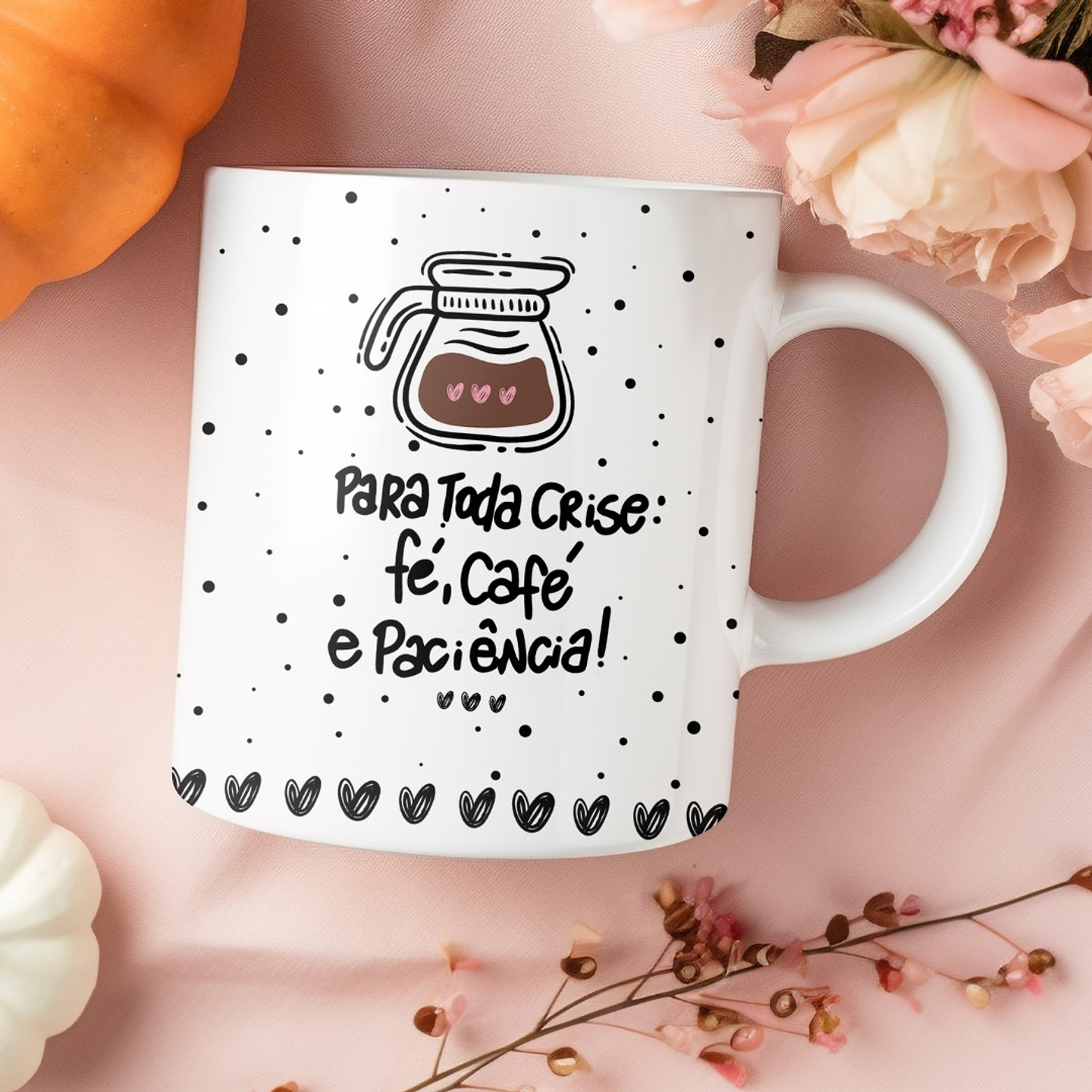 5 Artes para Caneca Frases Café Arquivo Editável 2