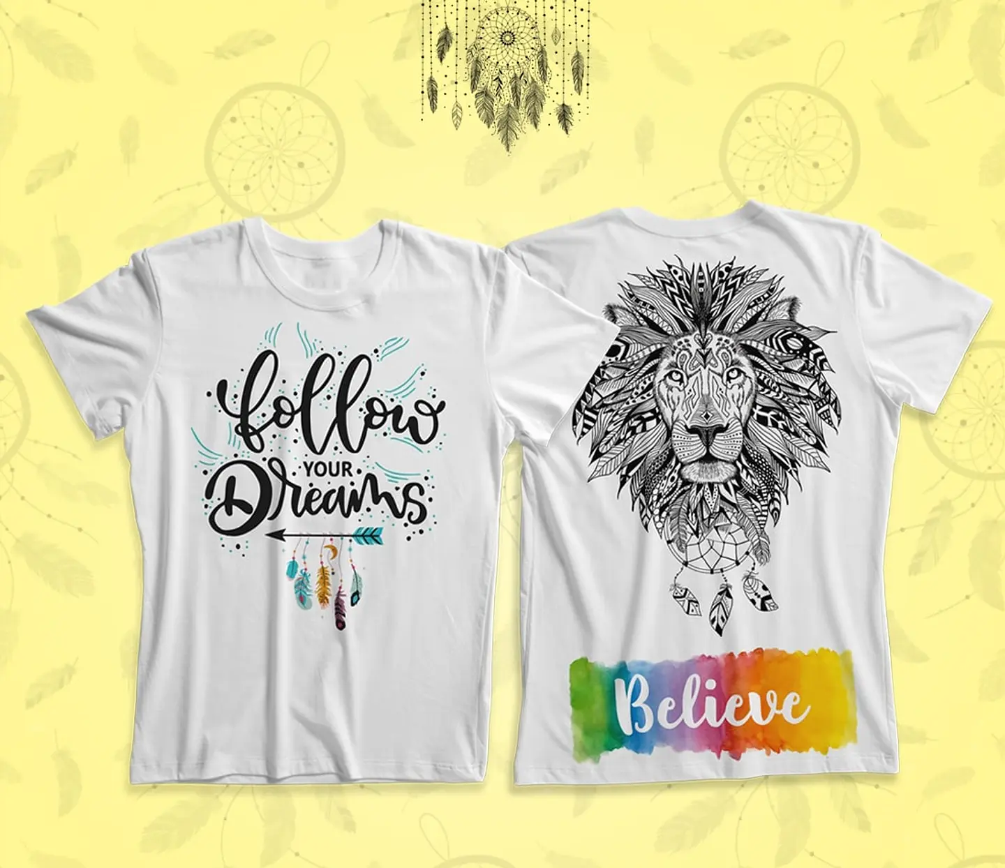 6 Artes para Camisa Filtro dos Sonhos Arquivo em Jpg 2