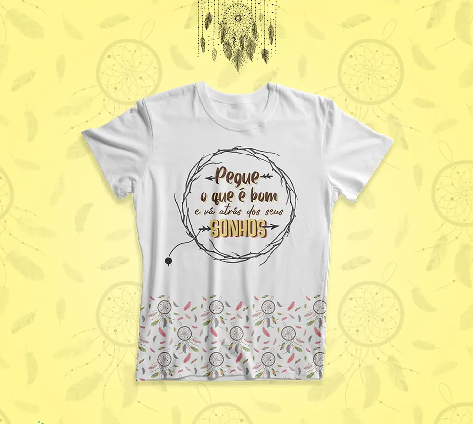 6 Artes para Camisa Filtro dos Sonhos Arquivo em Jpg 3