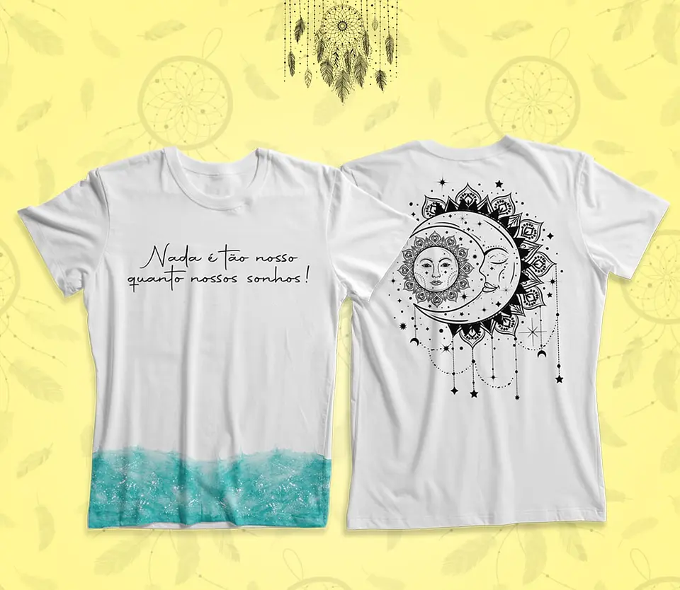6 Artes para Camisa Filtro dos Sonhos Arquivo em Jpg 6