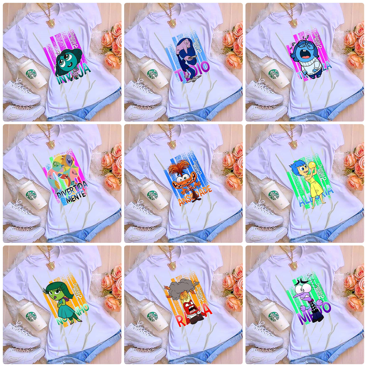 20 Artes para Camisa Divertidamente Arquivo em Png 2