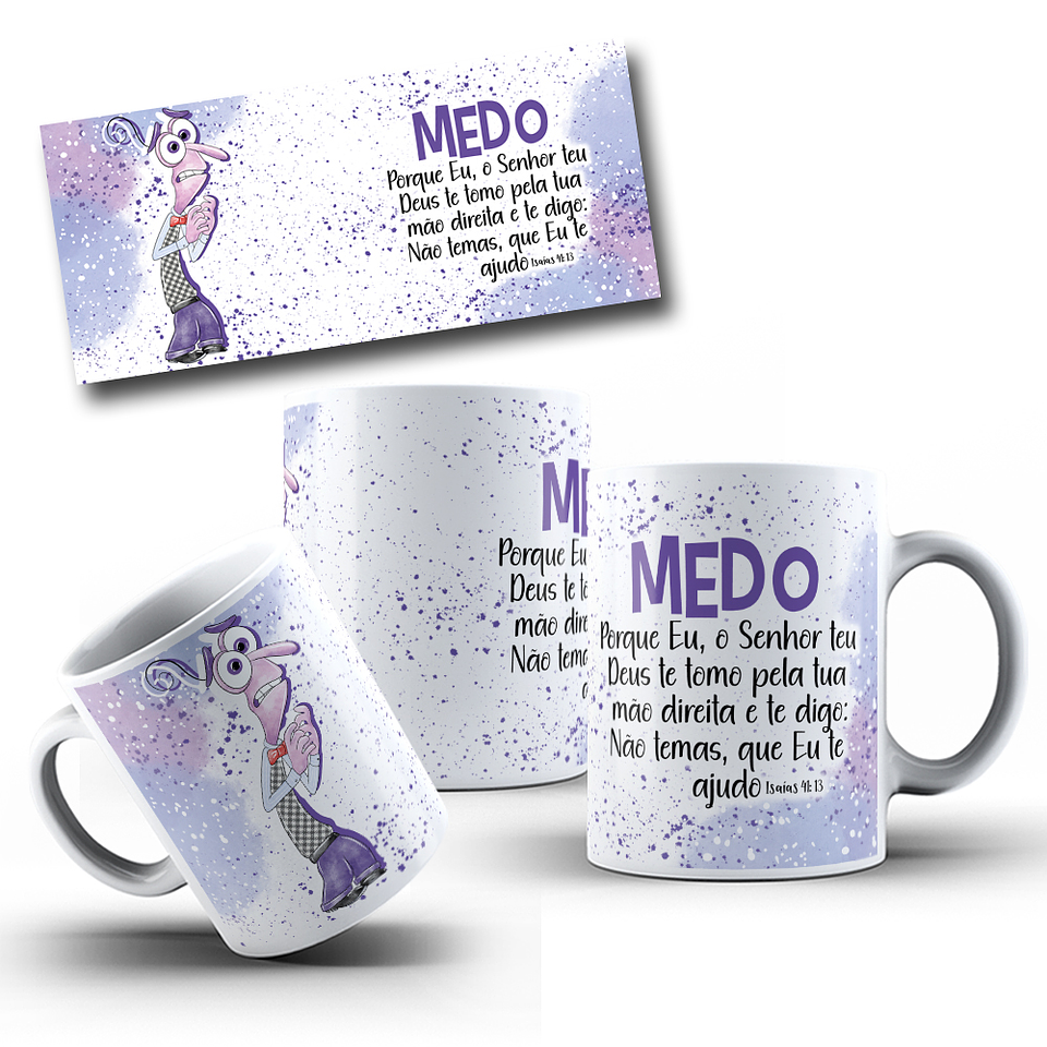 10 Artes para Caneca Divertidamente Biblicamente Arquivo em Png  3