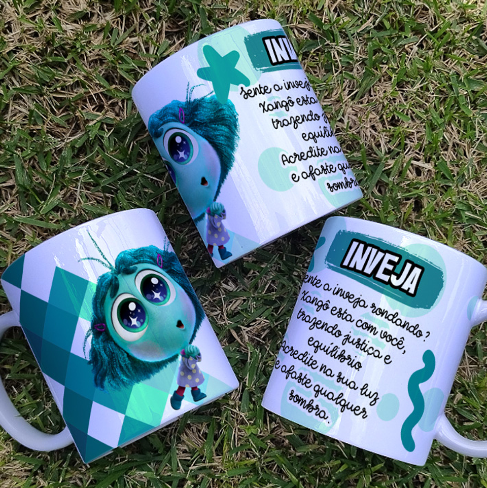 9 Artes para Caneca Divertidamente Orixás Arquivo em Png 5