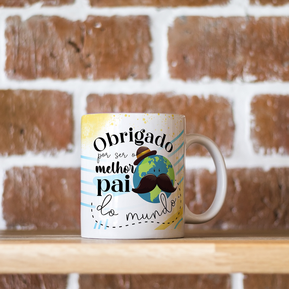 14 Artes para Caneca Dia dos Pais Arquivo Editável 5