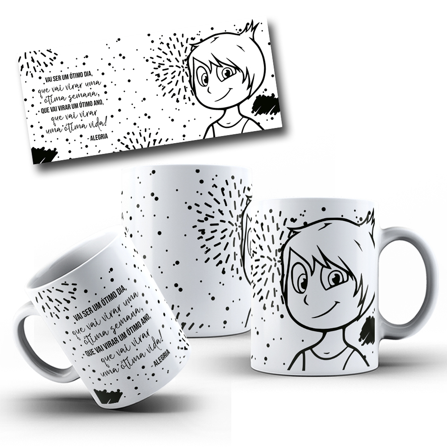 13 Artes para Caneca Divertidamente Arquivo em Png  10