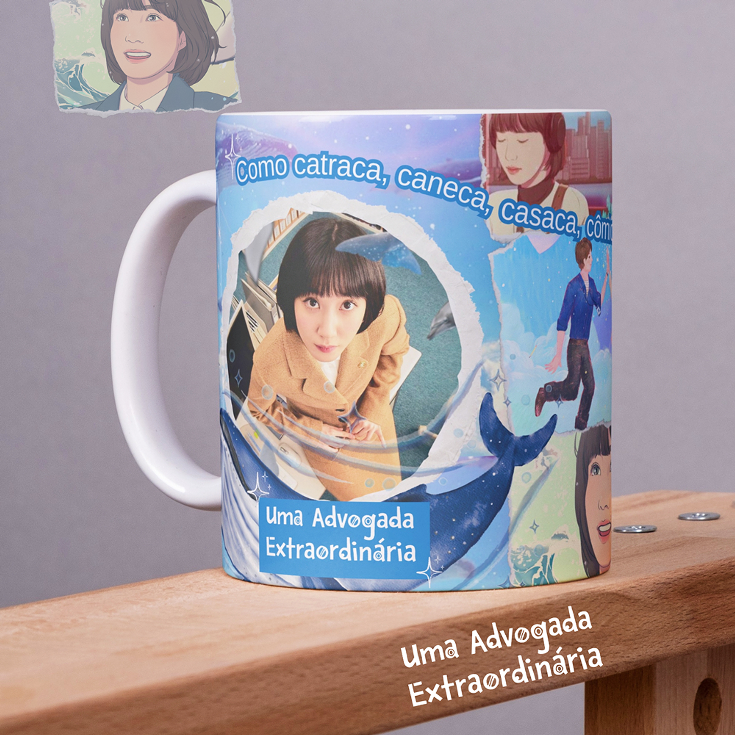 25 Artes para Caneca Colagens Dorama Arquivo em Jpg 6