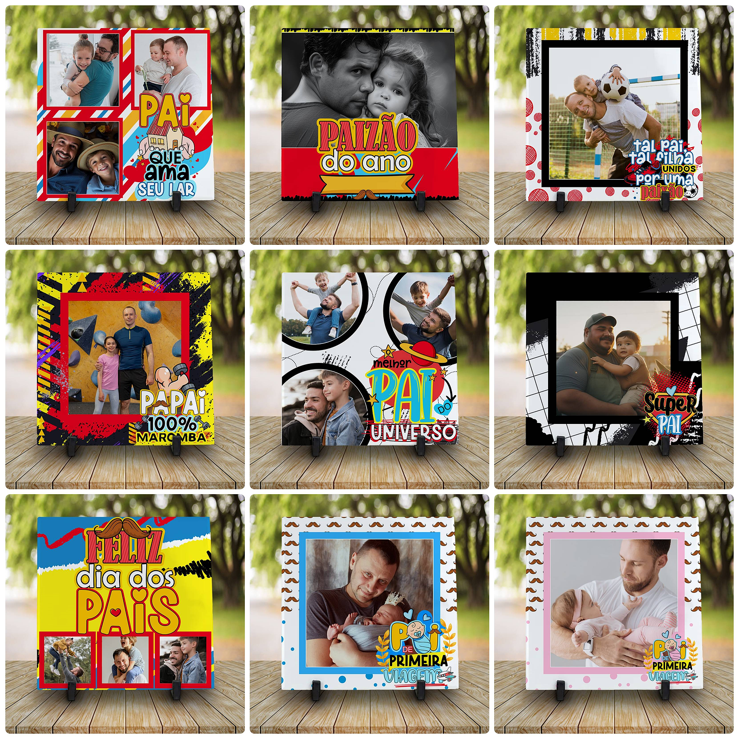 40 Artes para Azulejo Dia dos Pais Arquivo em Jpg 3