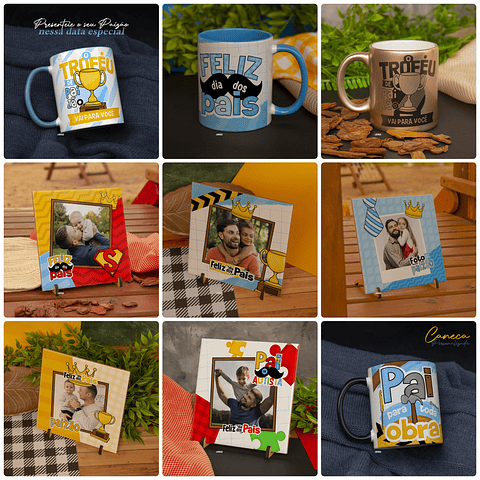 49 Artes para Caneca Dia dos Pais Arquivo em Jpg 