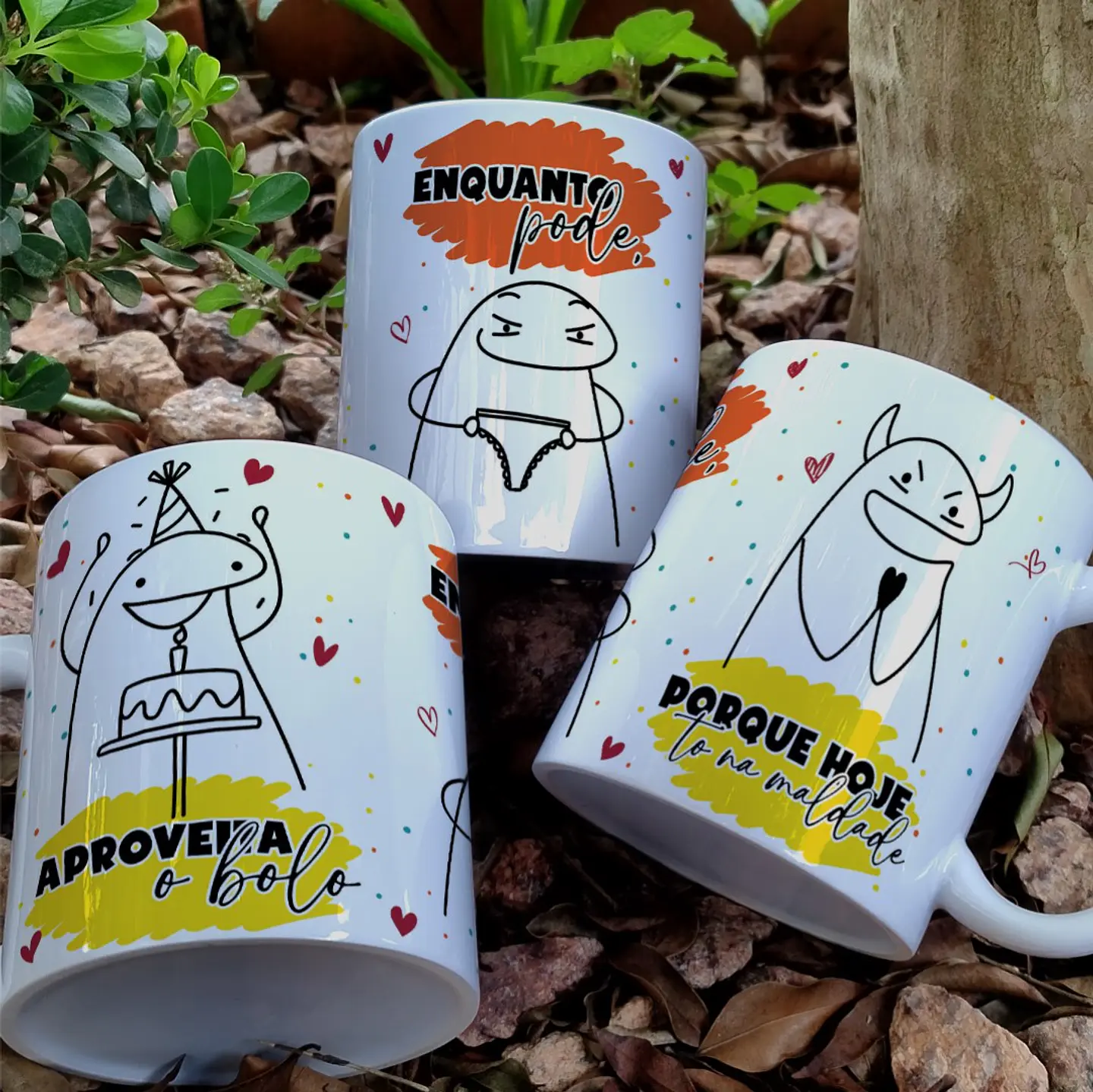 51 Artes para Caneca Flork Aniversário Arquivo Editável 4