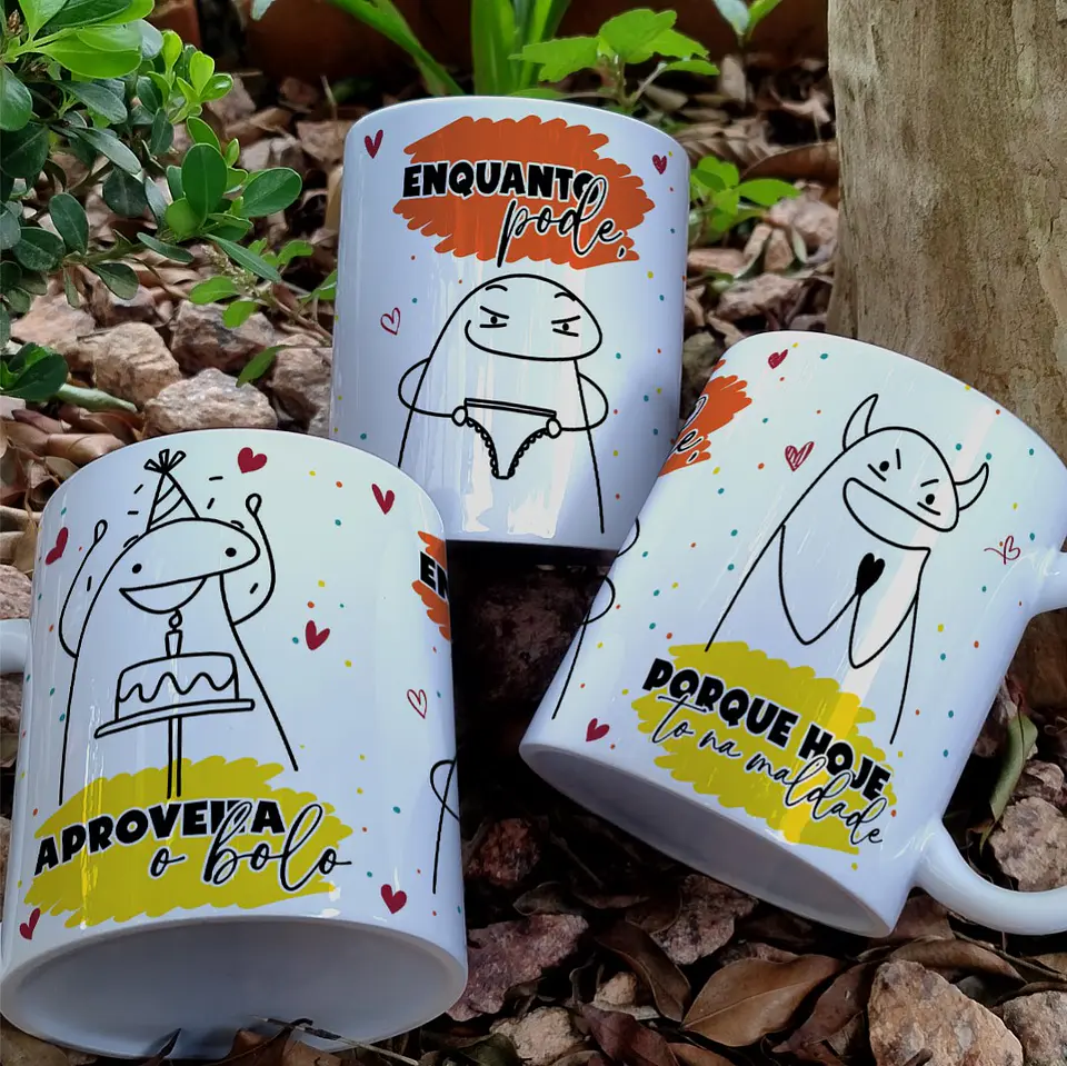 51 Artes para Caneca Flork Aniversário Arquivo Editável 4