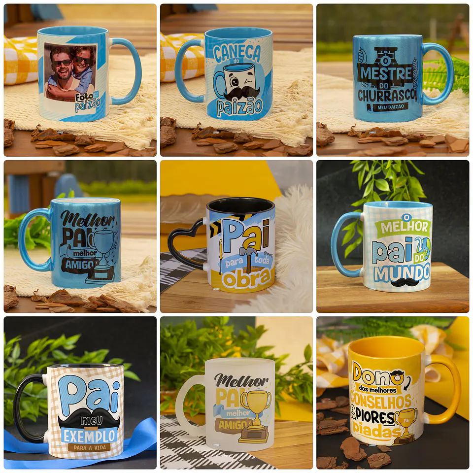 49 Artes para Caneca Dia dos Pais Arquivo em Jpg  4