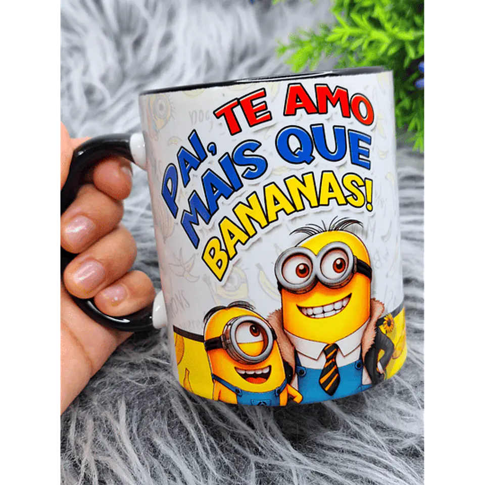 12 Artes para Caneca Minions Divertido Dia dos Pais Arquivo em Jpg  8