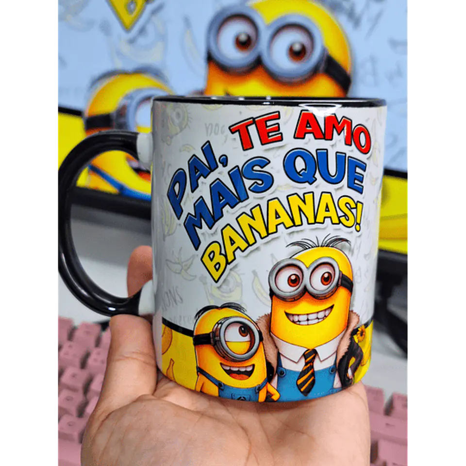 12 Artes para Caneca Minions Divertido Dia dos Pais Arquivo em Jpg  12